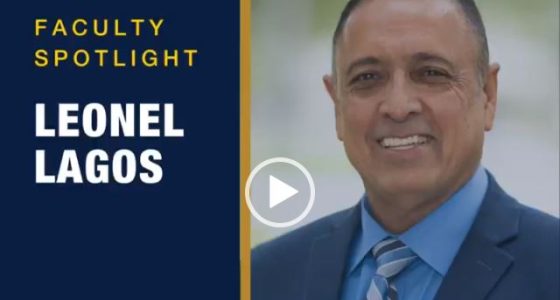 Dr. Leonel Lagos featured by Moss Department of Construction Management