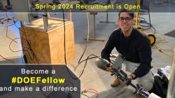 DOE Fellow Spring 2024 Recruitment – Open